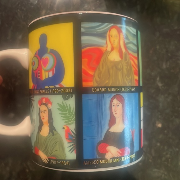 CARTESDART FRANCE MONA LISA  MUG - Picture 2 of 6